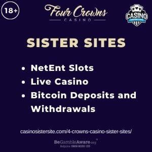four crowns casino sister sites